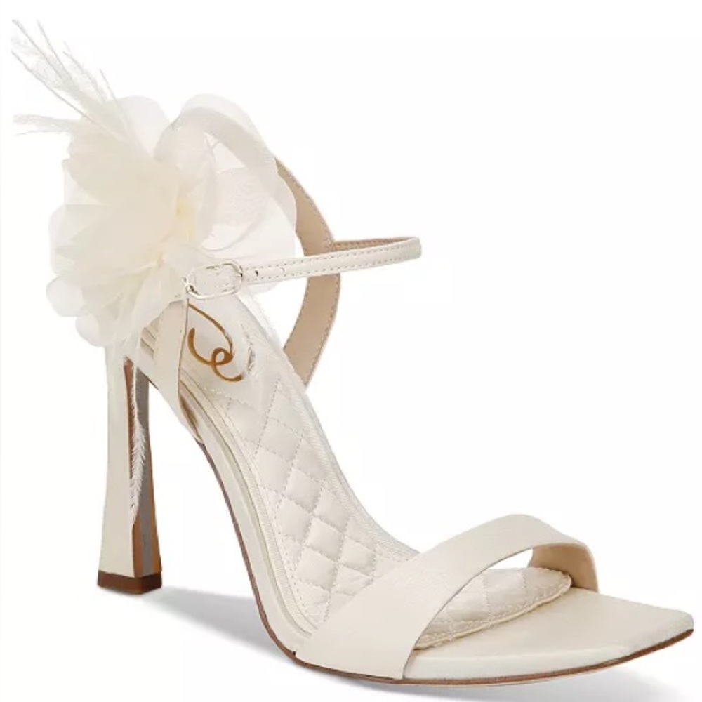 Sam Edelman Women's Leana Flower Strap Dress Sandals